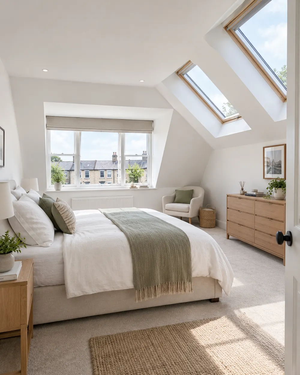 A loft conversion, from the Harlow & Pike example site